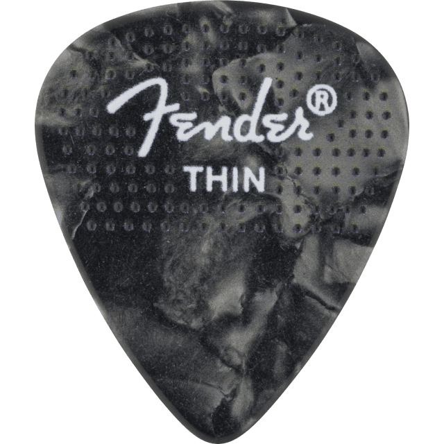 351 Dotted Celluloid Picks, 12-Pack, Thin