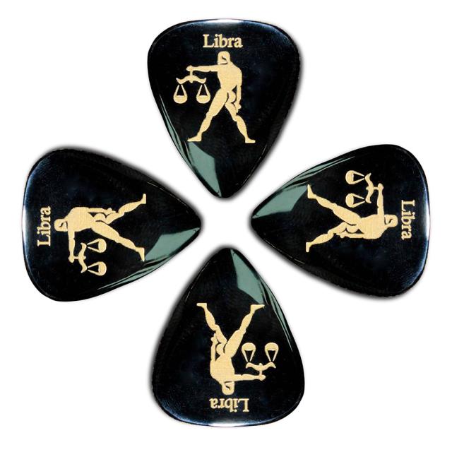 Zodiac Tones "Libra" 4 Guitar Picks