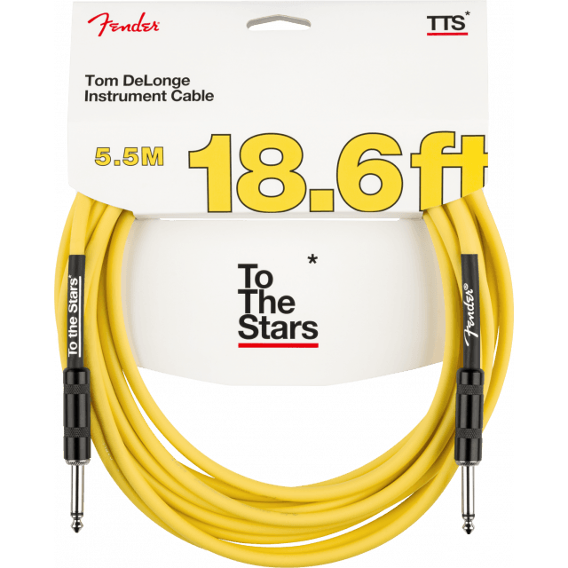 Cavo Tom DeLonge 5.5 mt To The Stars Instrument Cable, Graffiti Yellow