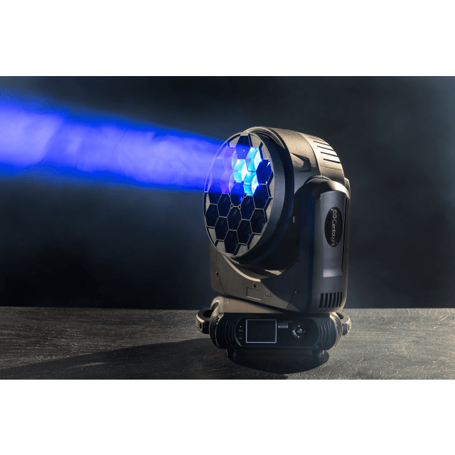 Set of 2 19x40w wash moving heads with flight case