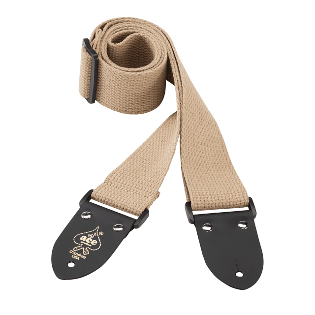 Tracolla d'Andrea serie ACE Cotton Web (Beige)