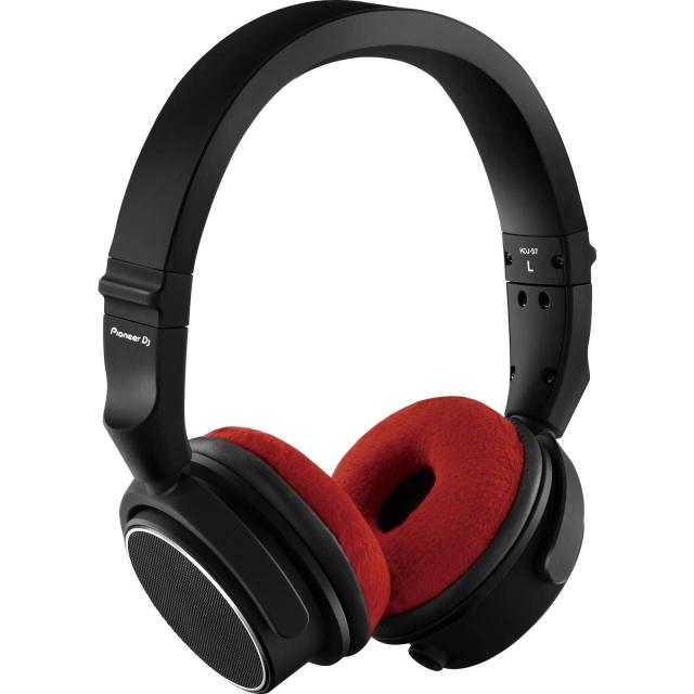 Earpad Set TEDDY for Pioneer HDJ-S7 - red