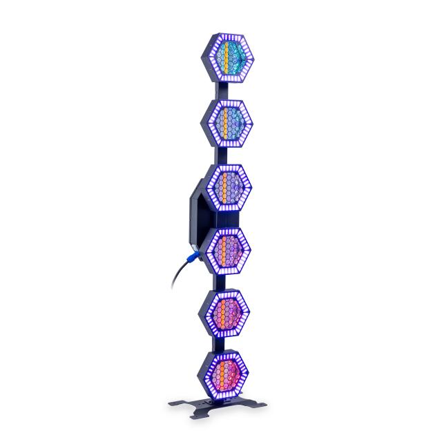 Sistema di Luci stile Retrò composto da 6 moduli esagonali