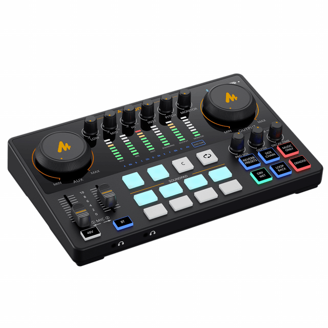 Portable Live Streaming/Podcast console for Computer & Smartphone AME2