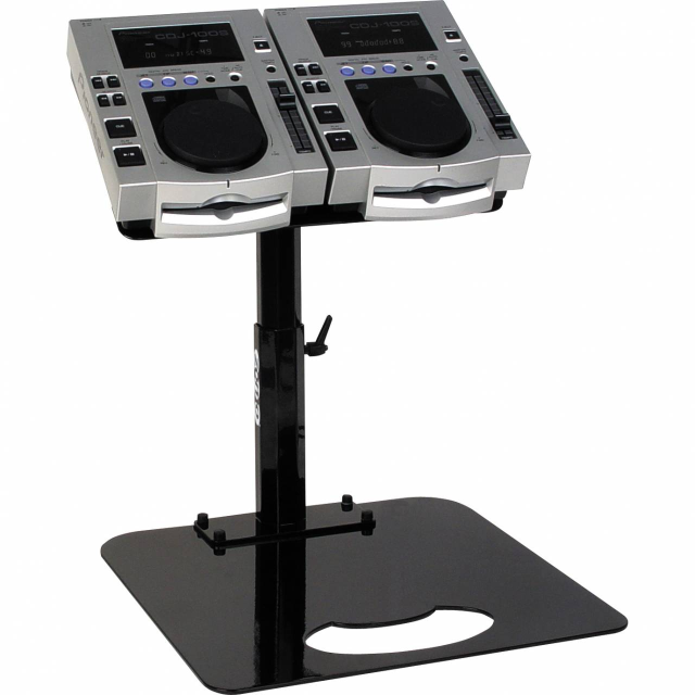 P-100/2 - Pro Stand 2x Pioneer CDJ-100 - argento