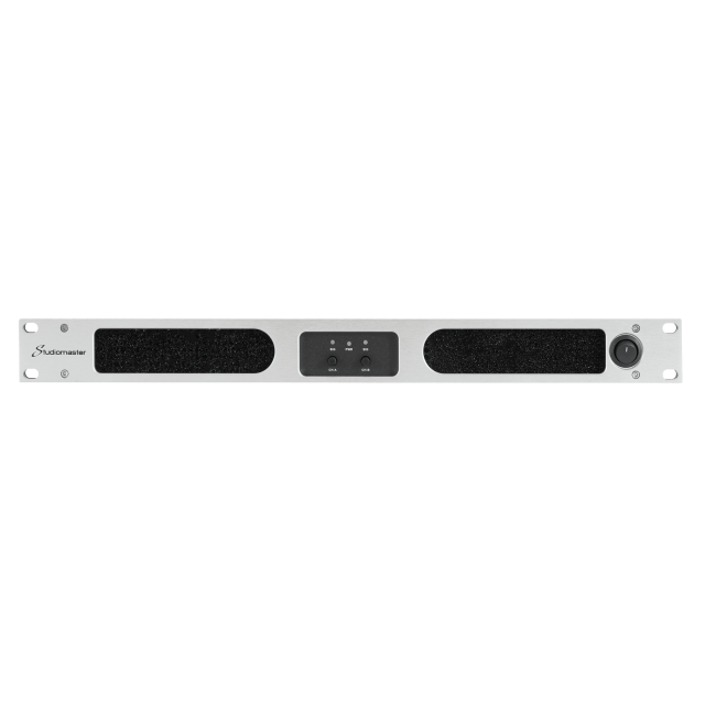 2x 3000W @ 8ohm, 1 Rack Unit Digital Power Amplifier with PFC
