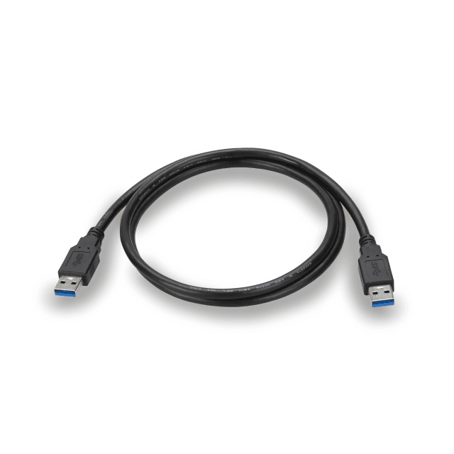 Wiremaster USB 3.0 cable (Type-A Male 3.0 to Type-A Male 3.0 connector) black - 2m length