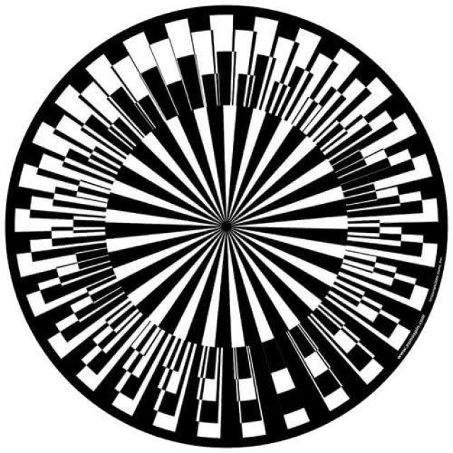 2x Slipmats - Scope - white