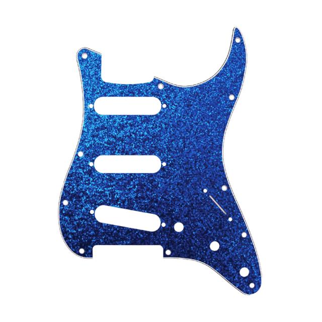Strat Pickguard Blue Sparkle (S-S-S)
