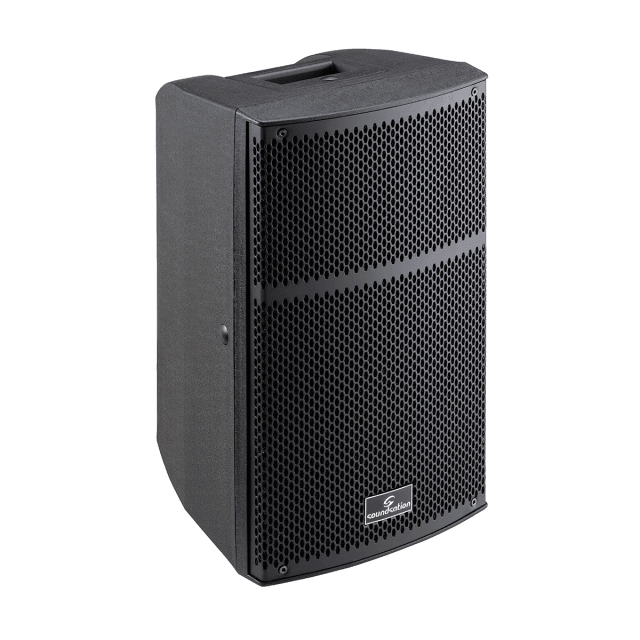 500W 10" Polypropylene bi-amped active speaker