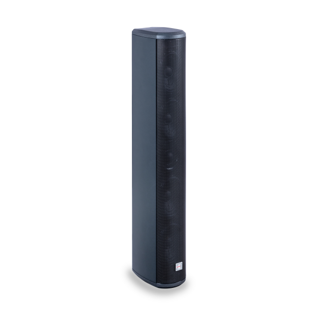 100W IP66 2-Way Slim Column Speaker Black