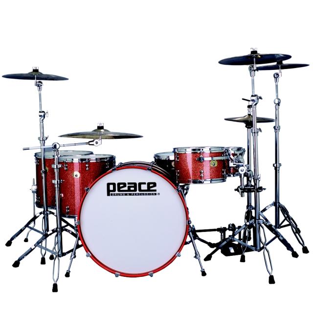 Genuine lacquered finish Canadian Rock Maple 5 pcs Drum set