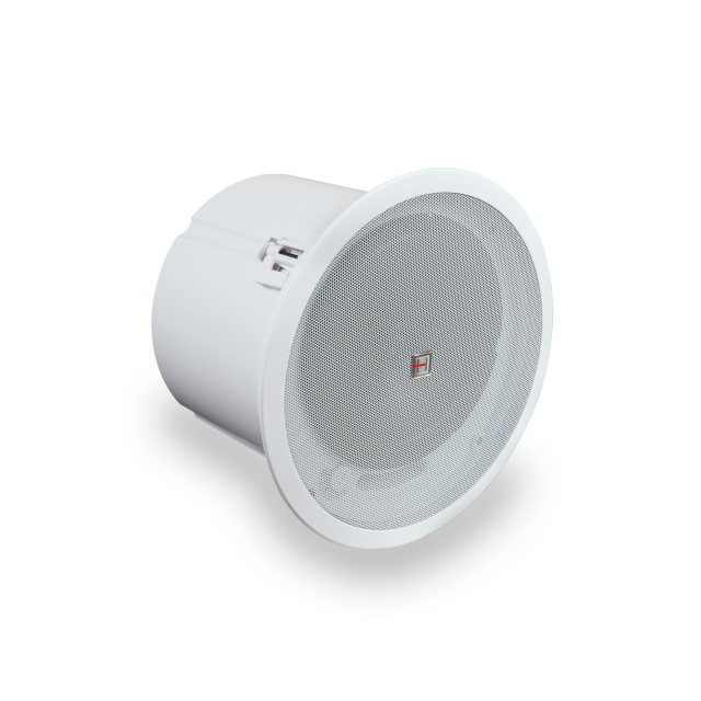 40W 70V/100V 8" 2-Way Ceiling Speaker with Back Can