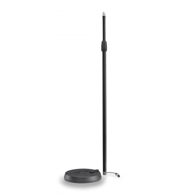 Microphone stand with XLR connection