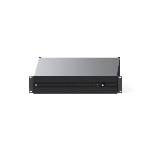Matrice Amplificata Espandibile da 2U Rack, 4x600W @ 2 Ohm, 8x8 Canali Dante con IEB Pro