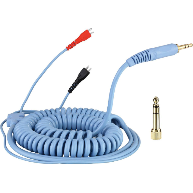 Spiral Cord DeLuxe for Sennheiser HD 25 - 3,5m - sky