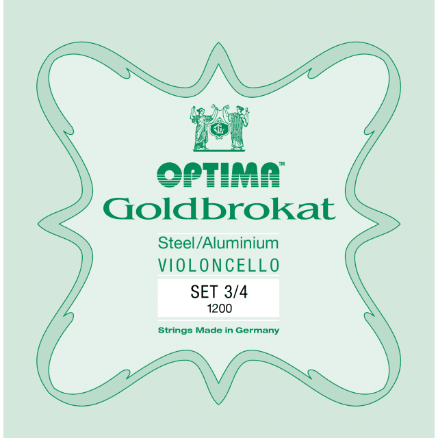 SET OPTIMA GOLDBROKAT G 1200 3/4  VIOLONCELLO 3/4
