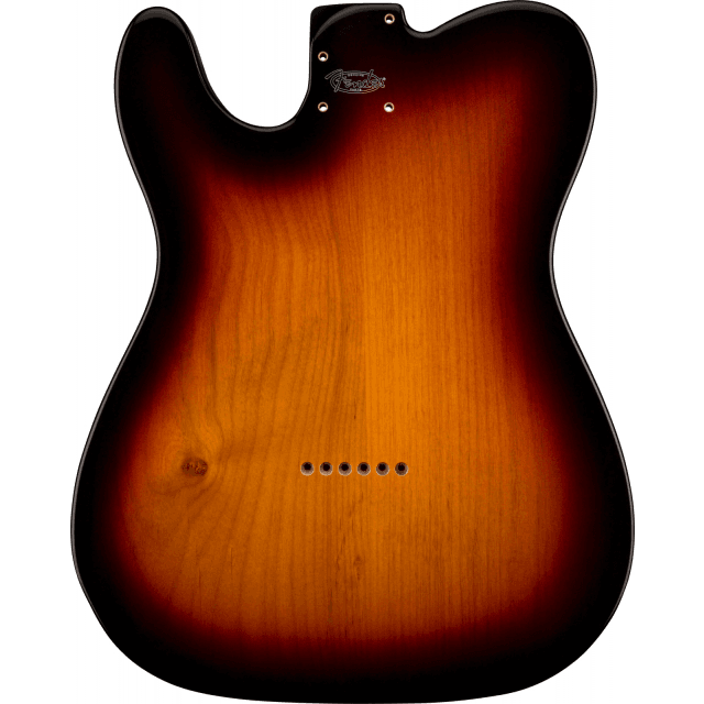 Deluxe Series Telecaster® SSH Alder Body Modern Bridge Mount, 3-Color Sunburst
