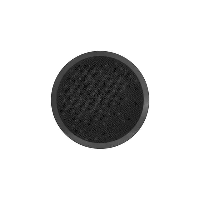 Diffusore passivo da 8" 30W a soffitto / a parete (griglia rotonda, colore nero)