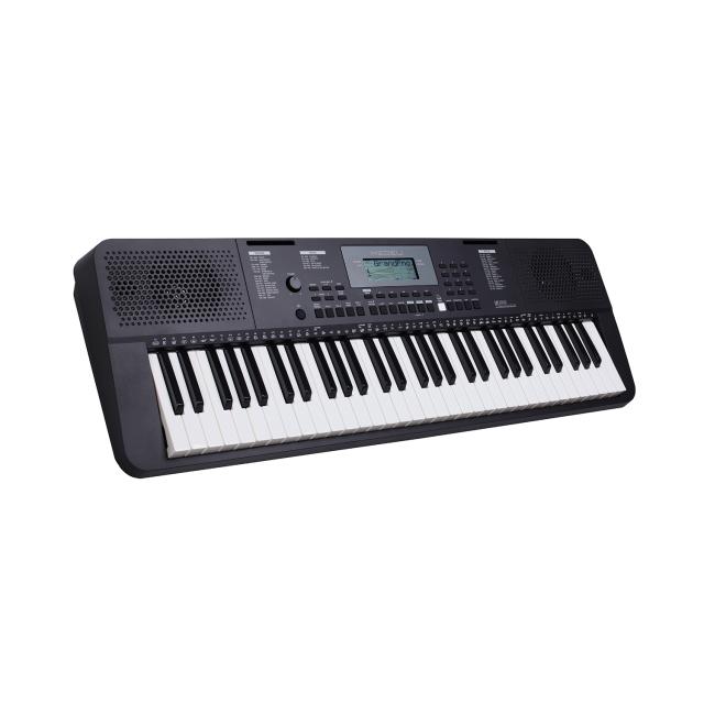 61-keys "Touch Response" entry level keyboard with LED key lighting system.