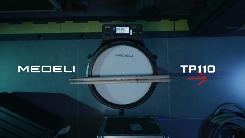 Medeli TP110 - Pad di batteria portatile per estensione/esercizio