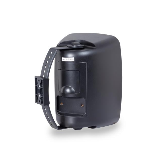 Coppia di Diffusori 5.25" Passivi 2-Vie a Parete da Esterno, Nero