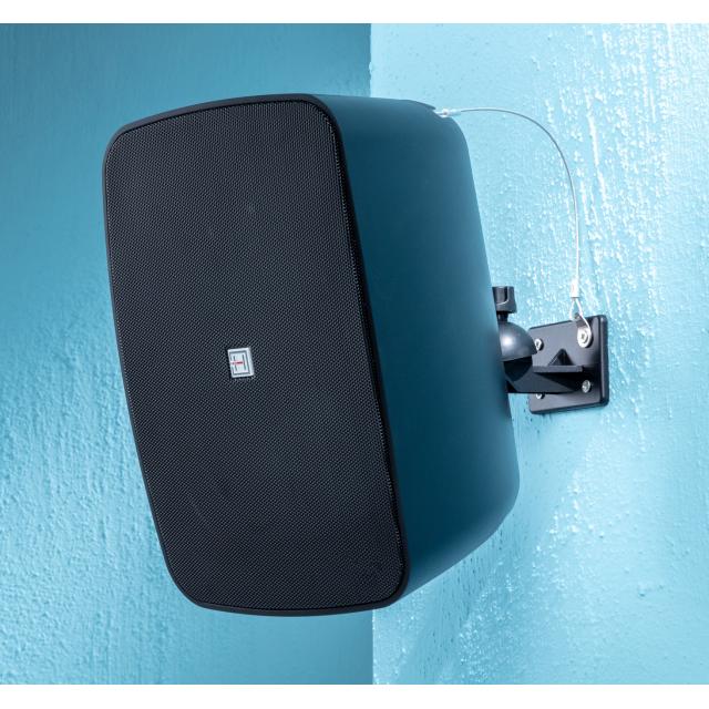 Coppia di Diffusori 6.5" Passivi 2-Vie a Parete da Esterno, Nero