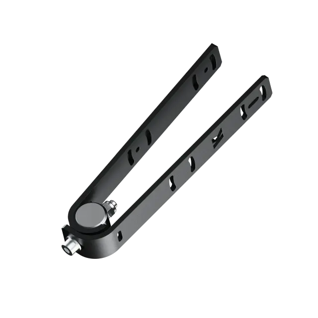 Staffa per Montaggio a Muro (per modelli KV, KK, KO, KP, KY, KX, KF, KU, GH8, GU210) colore Nero
