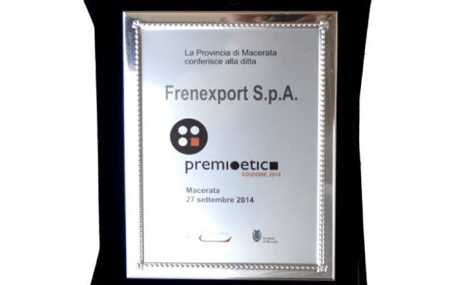 “Ethics Award 2014” for Frenexport