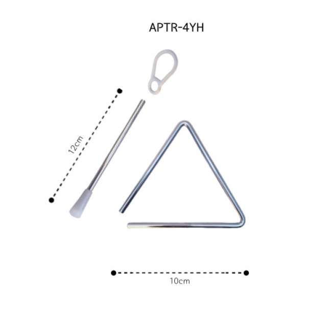 Metal Triangle with beater