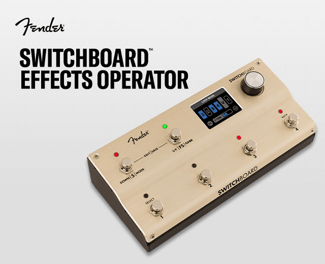 Fender SwitchBoard effects operator