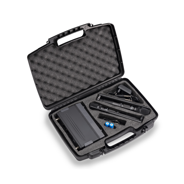 UHF Dual Digital Wireless Microphone System - A1 Band (520-550MHz)