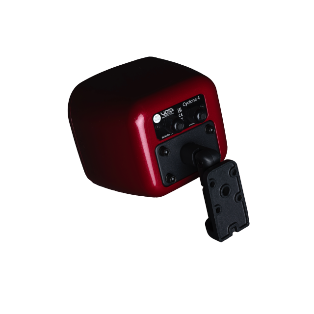 Ultra-compact 2-way passive speaker with 4" coaxial transducer for indoor/outdoor installations, 16 Ω, 30 W AES (red)