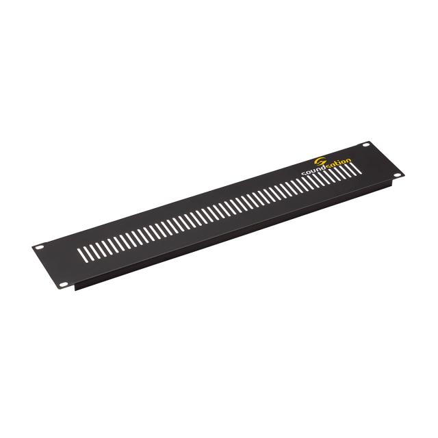 Pannello rack 19" - 2 unità con fori di ventilazione