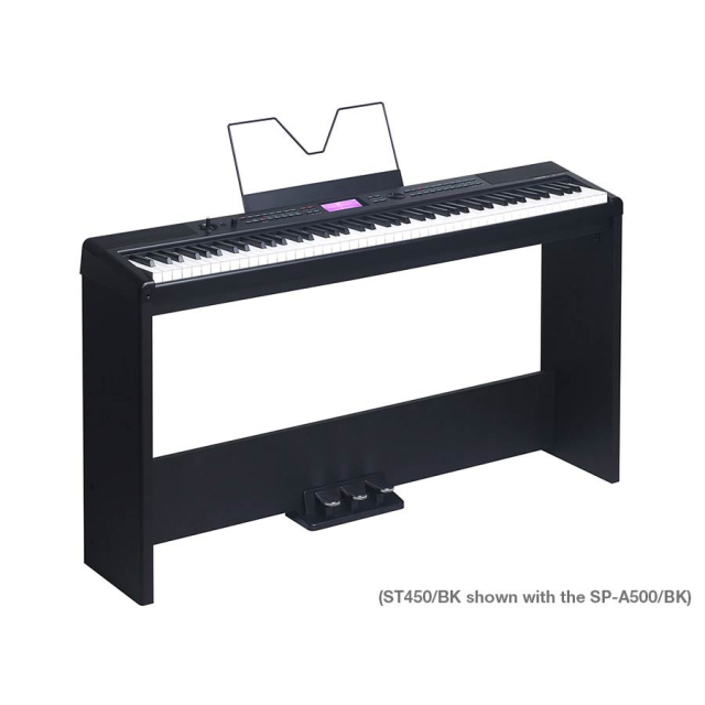 Wooden Stand for SP-C120/SP-A500 Digital Piano with Control Pedals