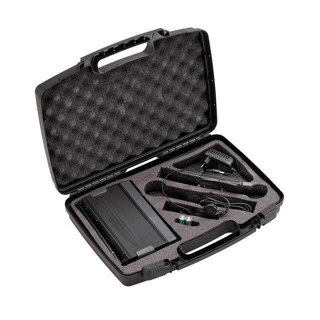 Radiomicrofono UHF Digitale con 90 Canali, Trasmettitore Tascabile e Archetto