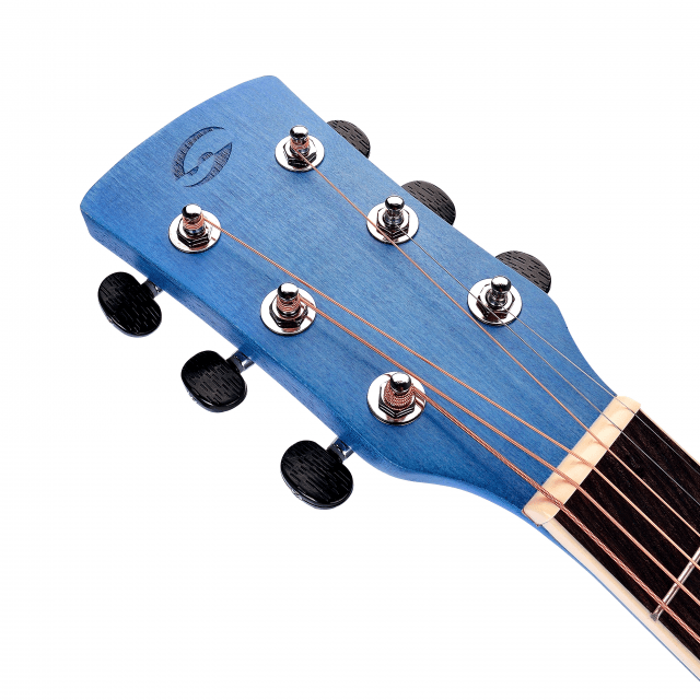 Chitarra acustica cutaway amplificata con finitura hand wiped