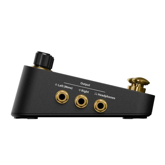 Stomp box drum machine