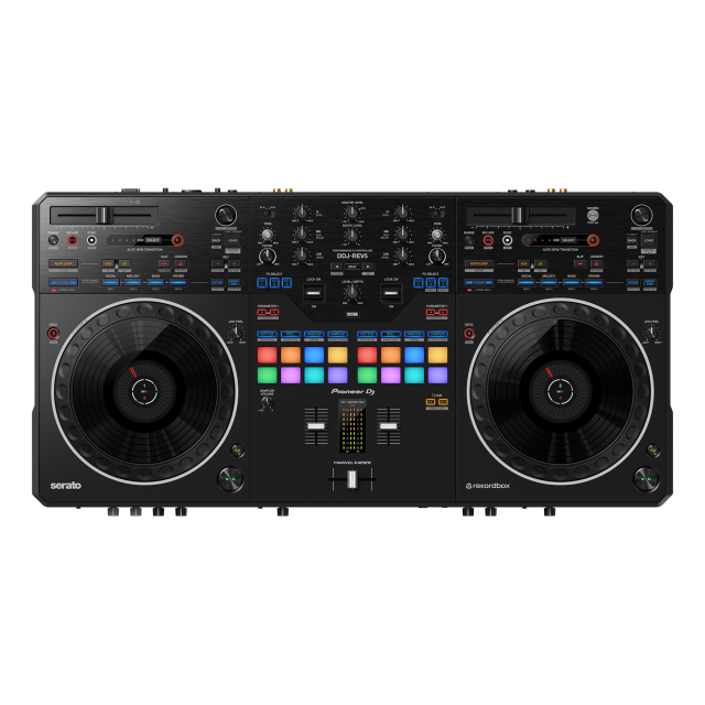Scratch-style 2-channel performance DJ controller