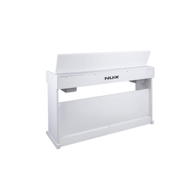 Piano digitale con cabinet e tastiera pesata a triplo sensore - bianco