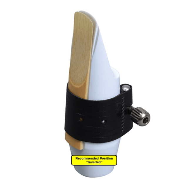 Eb Alto Sax Dark Serie Ligature (Ebanite/ABS Mouthpiece)