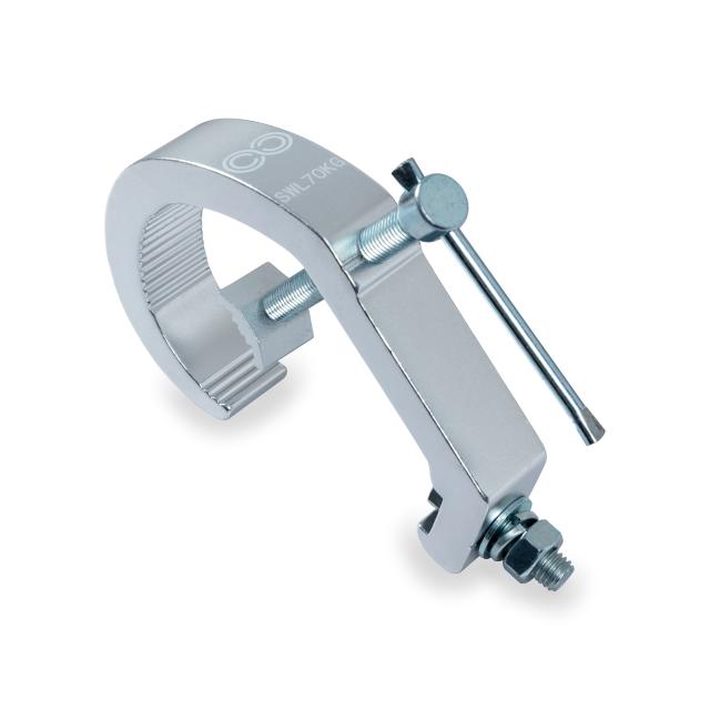 MORSETTO  IN ALLUMINIO DA 30-65 MM 70 KG