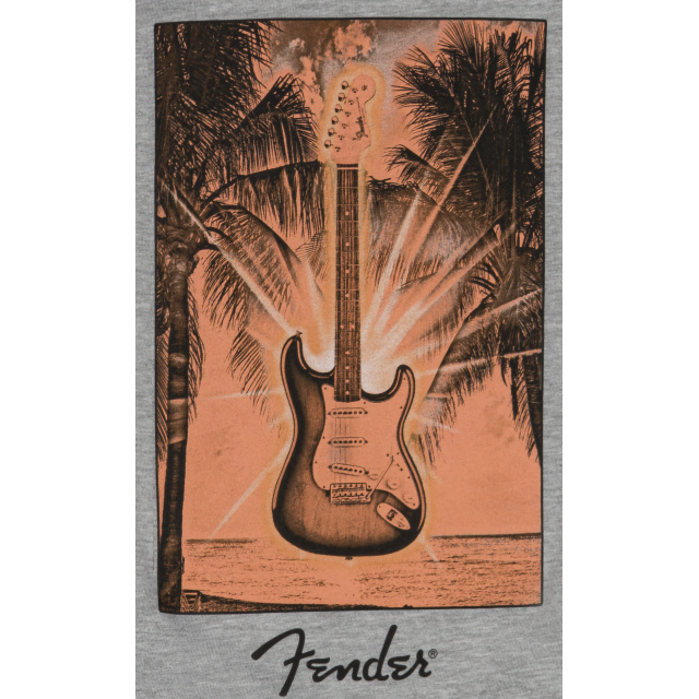 Fender® Surf Tee, Gray Heather, XL