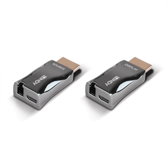 Extender Dongle HDMI 4K60 su Fibra Ottica, 300m