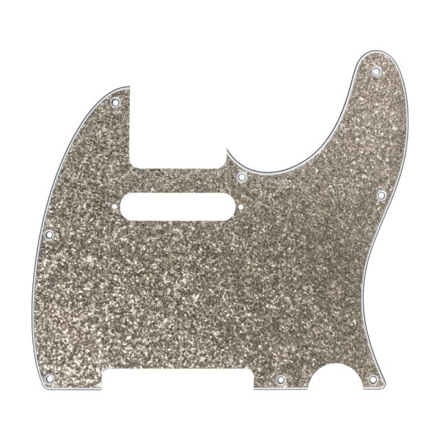 Mascherina Tele Silver Sparkle