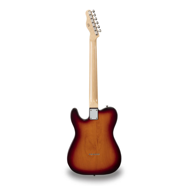Cutaway electric guitar with 1 single coil and 1 lipstick pickup (equipped by Wilkinson®)