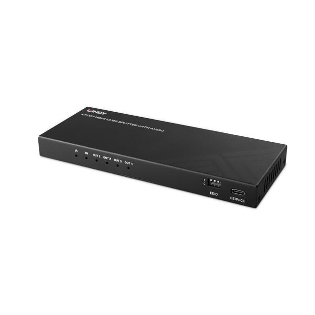 Splitter HDMI 8K60 con Audio & Downscaling, 4 Porte