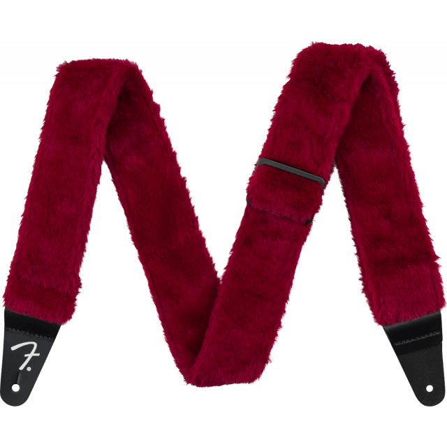 Tracolla Fender Fender Poodle Plush, Rosso