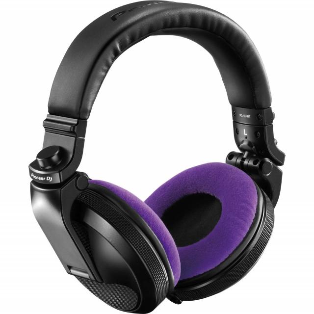 Earpad Set VELOUR for Pioneer HDJ-X - violet