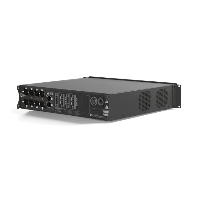 8x600W @ 2 Ohm Class-D Amplifier, Integrated DSP, IEB Pro, osKar+, 8 Dante Input Channel Enabled 